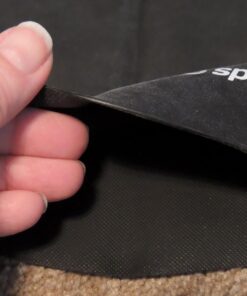 Silicone Solid Swim Cap - Waterproof, Comfortable Stretch Fit, for Men and Women, Suitable for Long Hair - for Swimming, Diving & Snorkeling - by Splaqua Jet Black 14 71clBIX qiL