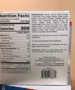 Pure Protein Bars, High Protein, Nutritious Snacks to Support Energy, Low Sugar, Gluten Free, Chocolate Peanut Butter, 1.76oz, 12 Count (Packaging May Vary) 31 71clRknHaiL