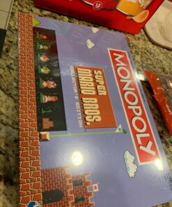 Monopoly: Super Mario Bros Collector's Edition Board Game 40 71cm0UlzJOL