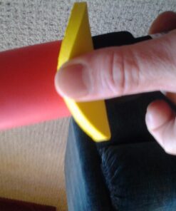 Set of 2 Red Padded Sparring Bokken Foam Sword Practice Blade 10 71cmmcu90WL