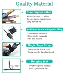 Gonine ACK-E18 T7i Continuous Power Supply DR-E18 Dummy Battery LP-E17 DC Coupler AC Adapter fit for Canon EOS Rebel RP R50 T7i T6i T8i T6s SL2 SL3 850D 77D, Kiss X8i X9i X10 Cameras. 10 71cmqzT29dL