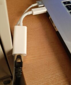 Apple Thunderbolt to Gigabit Ethernet Adapter 31 71cnCCXX1eL