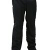 Men's Plain Black Elastic Waist Pants Black Costume Pants Large 14 71cnKYrq0XL