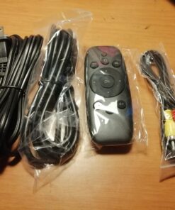 Movie Projector, SMONET 1080P HD Projector 7500L Home Projector Video TV Projector Mini Portable LED Projector Outdoor Indoor Wall Compatibale with TV Stick Laptops PC PS5 HDMI USB A-White 46 71cnKcHADnL