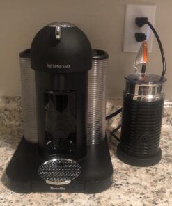 Nespresso Vertuo Coffee and Espresso Machine by Breville, 5 Cups, Matte Black, 19.25 x 11 x 15.25 in 22 71coo24vaL