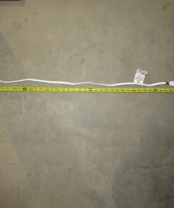 Maximm Cable 3 Ft 360° Rotating Flat Plug Extension Cord/Wire, 16 AWG Multi 3 Outlet Extension Wire, 3 Prong Grounded Wire - White - UL Certified 3 Feet 51 71coraaM7mL