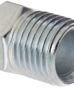 Weatherhead Eaton Weatherhead 105X5 Steel Inverted Flare Brass Fitting, Nut, 5/16" Tube OD (Pack of 20)