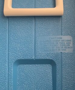Coleman Chiller Series 48qt Insulated Portable Cooler, Hard Cooler with Ice Retention & Heavy-Duty Handles, Great for Camping, Tailgating, Beach, Picnic, Groceries, Boating & More Blue 25 71cpRPyVGZL