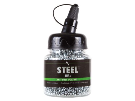 Air Venturi Steel BBS, 177 Cal, 5.1 Grains, Zinc-Plated, 2,500ct