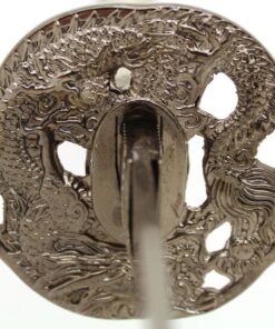 Snake Eye Tactical Highlander Dragon Design Handle Samurai Katana Triple Sword Set w/ Sword Stand Black & Red 11 71cq7IEqSLL