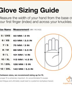 Superior Glove KeepKleen Contour Work Nitrile Gloves (100 Count) Latex Free Glove, Disposable Gloves, Powder Free, 9" Length - RDCNPF (Medium) Medium (100 Count) Blue 18 71cqL6lxH0L