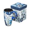 Shades of Indigo Flowers and Butterflies Ceramic Travel Coffee Mug 17oz 1 10 71cqYCpVJ5L