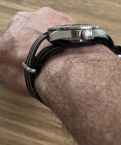 BluShark Original Premium Nylon Watch Strap - Stainless Steel Buckle with Multiple Sizes & Premium Styles, Replacement Watch Straps for Men & Women, Ballistic Military Waterproof BOND 20mm Premium Brushed Buckle 48 71cqieLH8tL 1