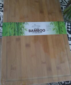 Heim Concept Organic Bamboo Cutting Boards for Kitchen Extra Large Chopping Board with Juicy Groove Perfect for Meat, Vegetables, Fruits, Cheese (18x12x3/4) 33 71cr0sB7dLL