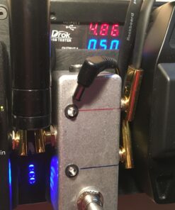 DROK USB Tester, USB-A 2.0 Digital Multimeter Dual USB Output Ports PD QC 3.0 Color LED Display, 7 Modes Capacity Voltage Current Power Voltmeter Ammeter for Laptop Power Bank Solar Panel Black 53 71crrseBuzL