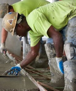 SHOWA Atlas 300 Natural Latex Palm Coated General Purpose Work Glove, Blue, Large (Pack of 12 Pair) Gloves 10 71crxjOnXQL