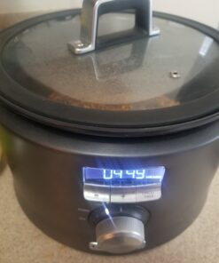 Calphalon Slow Cooker with Digital Timer and Programmable Controls, 5.3 Quarts, Stainless Steel 42 71csf3tFqvL