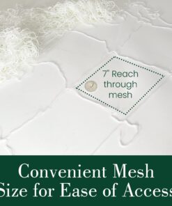 Alternative view of Gardeneer by Dalen Trellis Netting for Vertical Gardening – Heavy Duty Material – Tangle Free Nylon - 7" Mesh - 5' x 15' 15 ft