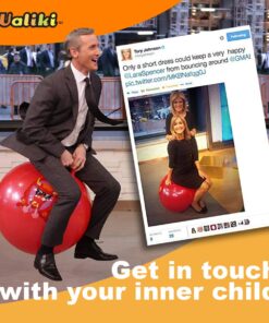 WALIKI Hopper Ball | Adults 13-101 | Hoppity Hop | Jumping Hopping Ball | Space Hopper | Purple 29” 17 71ctLok7jL