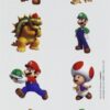 amscan Super Mario Brothers Tattoos, Party Favor 1 Pack