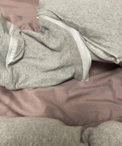 Pharmedoc Pregnancy Pillows, U-Shape Full Body Pillow – Jersey Cover Grey – Pregnancy Pillows for Sleeping – Body Pillows for Adults, Maternity Pillow and Pregnancy Must Haves U Grey 24 71cu6woQKaL