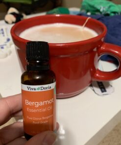 Viva Doria 100% Pure Bergamot Essential Oil, Undiluted, Food Grade, Italian Bergamot Oil, 1 Fluid Ounce (30 mL) Natural Aromatherapy Oil 1 Fl Oz (Pack of 1) 12 71cwAJYwyL