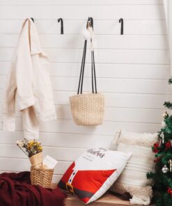 Mkono 10 Pack Iron Wall Hooks for Hanging Plant Lanterns, Plant Hanger Fence Metal Bracket for Bird Feeders, Wind Chimes, Mason Jar Sconces, Light Outdoor Indoor Rustic Christmas Home Decor, 3 Inch Small 16 71cwAczJaSL