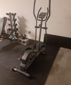 Marcy Magnetic Elliptical Trainer Cardio Workout Machine Grey - Standard 33 71cyMdLL1CL