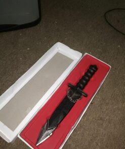Alternative view of Ace Martial Arts Supply Dark Assassin Dagger with Sheath