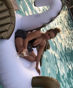 Jasonwell Giant Inflatable Pool Float - Golden Swan Pegasus Pool Floatie Summer Beach Swimming Outdoor Pool Party Lounge Raft Decorations Toys for Adults & Kids 35 71cyZyOvJEL 1