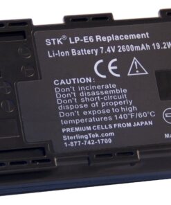 STK LP-E6 Battery for Canon LP-E6N LPE6 Promaster LP-E6NH EOS R R5 R6 R7 5D Mark II III and IV 90D 70D 5Ds 6D 5Ds 80D 7D 60D, 5Ds MKii, MKii MKiii MKiv, 5D4 LPE6N LPE6NH, LP E6 E6N E6NH Accessories 27 71czP0BnB1L