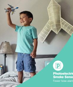 First Alert BRK SC7010B Hardwired Smoke and Carbon Monoxide (CO) Detector with Battery Backup , White 1 pack Photoelectric Technology 15 71d Ckoy3NL 1