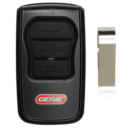 GenieMaster Authentic 3-Button Genie garage door opener remote - works on Intellicode and 9/12 dipswitch - Model GM3T-R 1 Pack