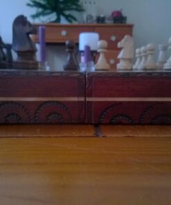 Wegiel Chess Set - Consul Chess Pieces and Board - European Wooden Handmade Game - JUNIOR 63 71d1JNIT0GL
