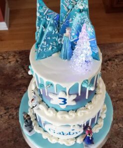 Winter Wonderland Princess Elsa Frozen Birthday Cake Topper Set 39 71d1VLWBh5L