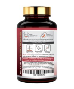 Offernova Collagen Ultra Hydrolyzed Collagen Supplements - 3000mg Anti Aging Bovine Collagen Peptides for Healthy Joints, Bones, Hair and Skin. Pastilla de Colageno Hidrolizado, 90 Capsules 9 71d2BQW1uL