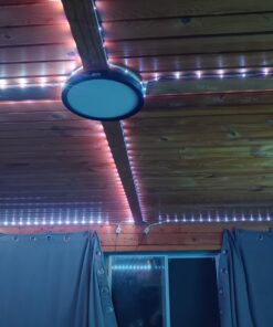 AILBTON Led Strip Lights,60ft Music Sync Color Changing, Built-in Mic,Bluetooth App Control LED Tape Lights with Remote,5050 RGB Rope Light Strips 60FT 28 71d2pZZPX9L