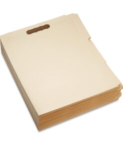 Amazon Basics Manila File Folders with Fasteners, Letter Size, 50-Pack, Beige 12 71d3s8AwJ4S