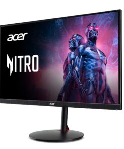 Acer Nitro 27" WQHD 2560 x 1440 PC Gaming IPS Monitor | AMD FreeSync Premium Up to 180Hz Refresh 0.5ms DCI-P3 95% 1 Display Port 1.2 & 2 HDMI 2.0 XV271U M3bmiiprx,Black 27-inch 180Hz 36 71d48J3nmFL