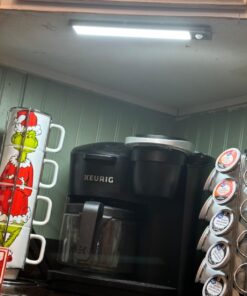 Under Cabinet Lights,40 LED Rechargeable Battery Operated Motion Sensor Light Indoor, 2 Pack Magnetic Dimmable Closet Lights, Wireless Under Counter Lights for Kitchen, Stairs (White Light) 10inch 33 71d4EqYQKFL