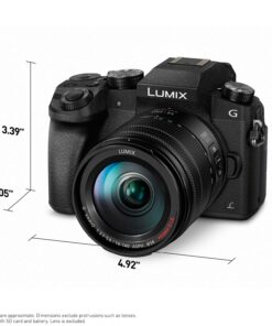 Panasonic LUMIX G7 4K Mirrorless Camera, with 14-140mm Power O.I.S. Lens, 16 Megapixels, 3 Inch Touch LCD, DMC-G7HK (USA BLACK) 34 71d5mAKnL