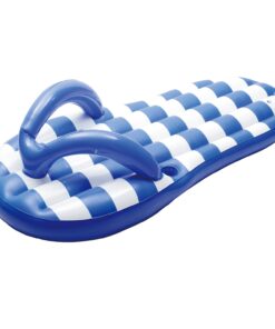 Alternative view of Blue Wave Marine Blue Flip Flop Inflatable Pool Float, 71"