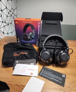 JBL Quantum 810 - Wireless Over-Ear Performance Gaming Headset with Noise Cancelling, Black, Medium 63 71d5ys7mOkL