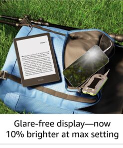 Kindle Paperwhite (8 GB) – Now with a 6.8" display and adjustable warm light – Black Without Kindle Unlimited 8 GB Lockscreen Ad-Supported 20 71d6Ib9muL