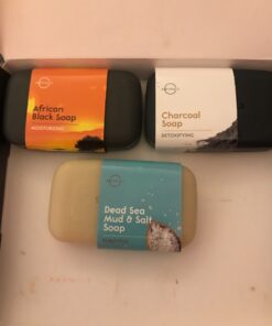 O Naturals 6 PCS Black Soap - Women & Men's Bar Soap, Father's Day Gifts, Men's Soap Bar, African Black Soap w/Moisturizing Shea Butter, Charcoal Soap, Organic & Natural Soap for Men & Women, 4oz Black Soap Collection 4 Ounce (Pack of 6) 45 71d7JdwNTTL