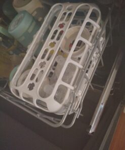 Munchkin® High Capacity Dishwasher Basket, 1 Pack, Grey 1 Count (Pack of 1) 27 71d7smSSlKL