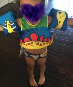 Body Glove Paddle Pals Life Jacket - The Safest Patented U.S. Coast Guard Approved Kids Swim Vest 33-55 LBS Dinosaur One Size 33-55 32 71d7x0rFY7L