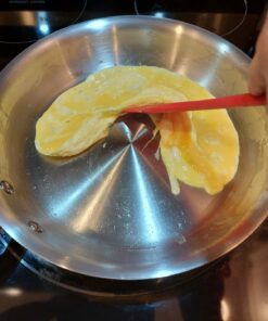 Made In Cookware - 10 Piece Stainless Steel Pot and Pan Set - 5 Ply Clad - Includes Stainless Steel Frying Pans, Saucepans, Saucier and Stock Pot W/Lid - Professional Cookware - Made in Italy 10-Piece (Stainless Steel) 88 71d83ObWomL