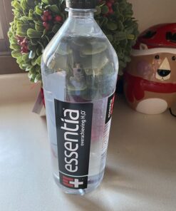 Essentia Water, 99.9% Pure, Infused with Electrolytes for a Smooth Taste, pH 9.5 or Higher; Ionized Alkaline Water, Black, 42.3 Fl Oz (Pack of 12) 34 71d8rJQtpCL