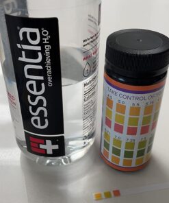 Essentia Bottled Water LLC, Ionized Alkaline Water; 99.9% Pure, Infused with Electrolytes, 9.5 pH or Higher a Clean, Smooth Taste, 20 Fl Oz (Pack of 24) 31 71d91oLDsWL